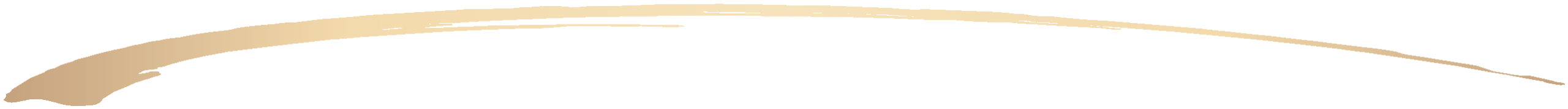 Decorative gold brush stroke across the top edge as a border