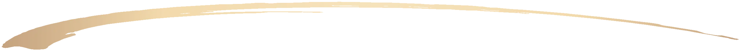 Decorative gold brush stroke across the top edge as a border